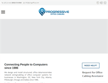 Tablet Screenshot of progoffice.com